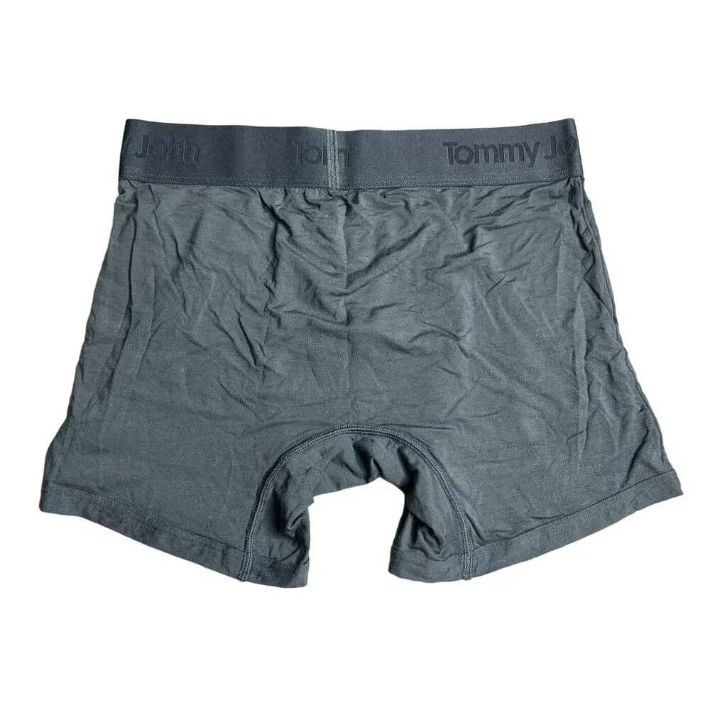 6-8 TOMMY JOHN Men's NWT $32 Soft Second Skin Boxer Brief Underwear Small